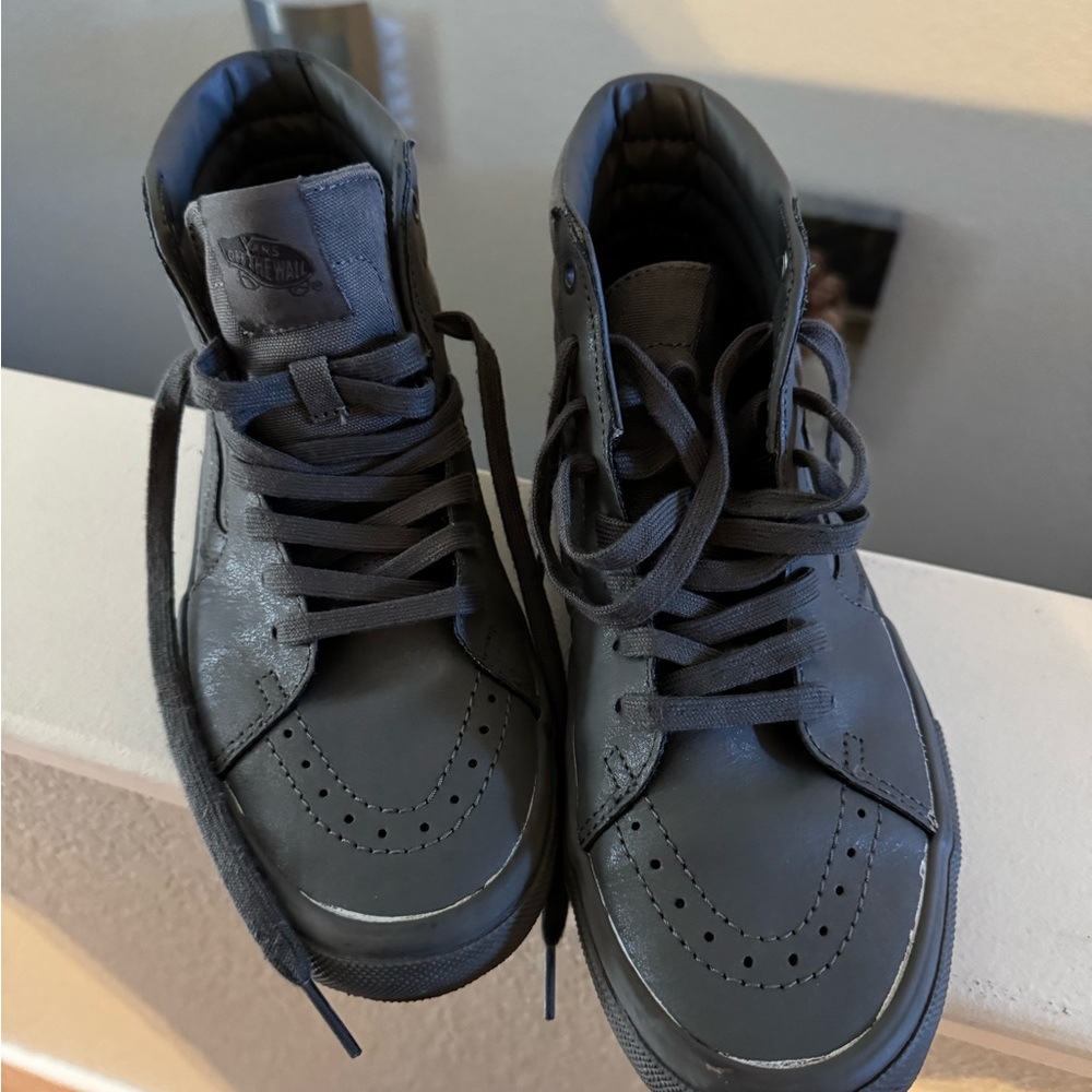 Vans Men's Charcoal High-Top Sneakers